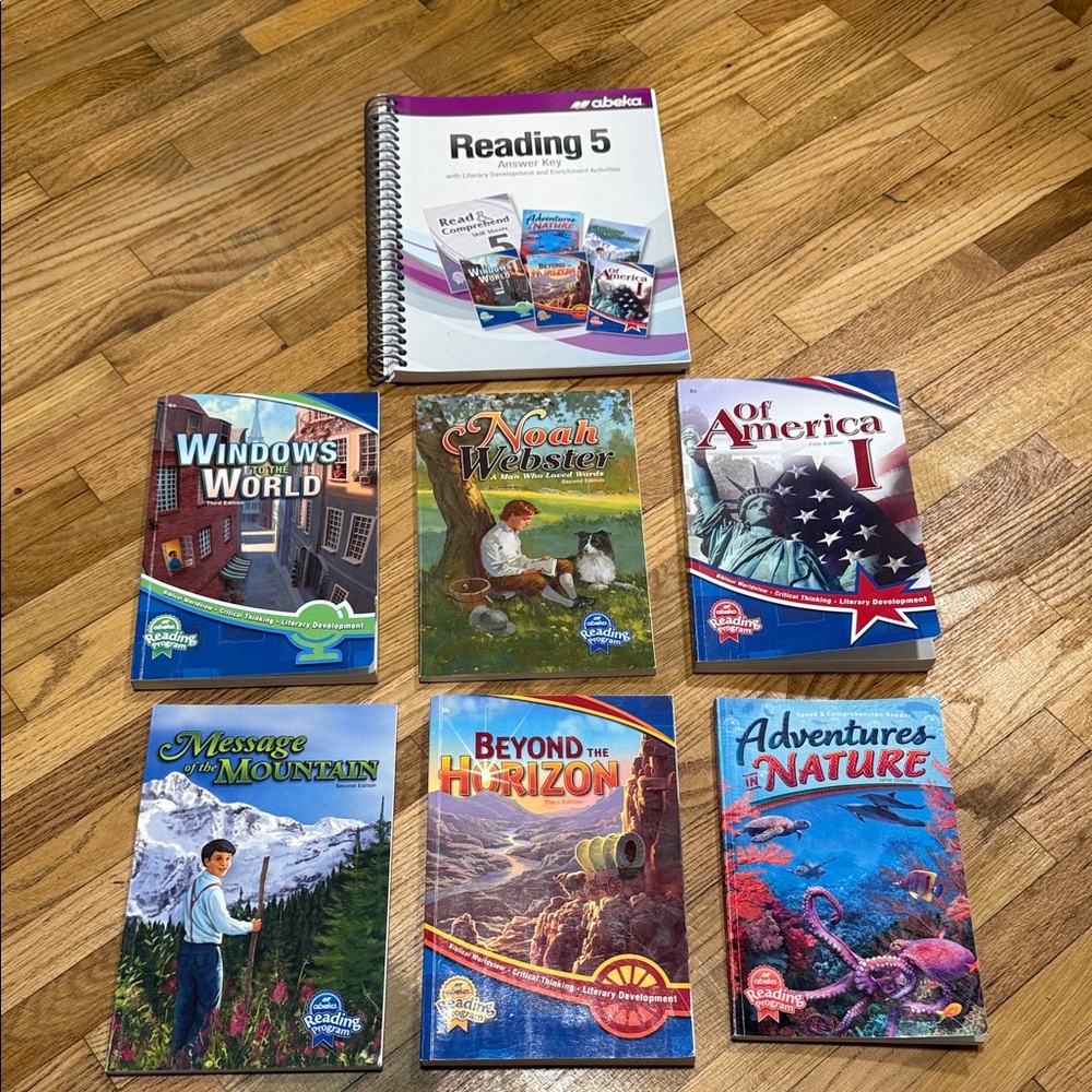 Abeka 5th Grade Reading Set and Answer Key